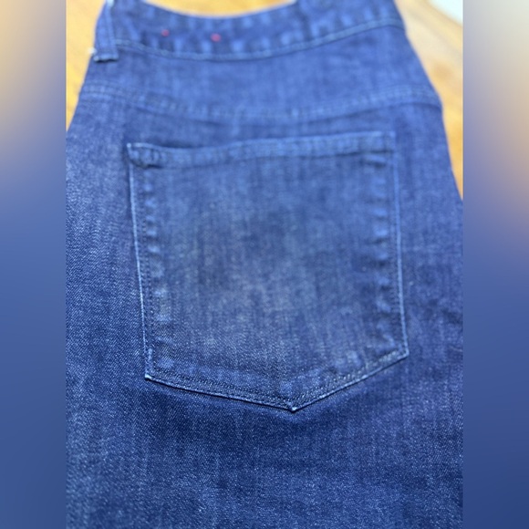 Talbots Signature Slim/Ankle with Ankle Zipper Dark WashJeans  Size 22WP - Picture 4 of 7